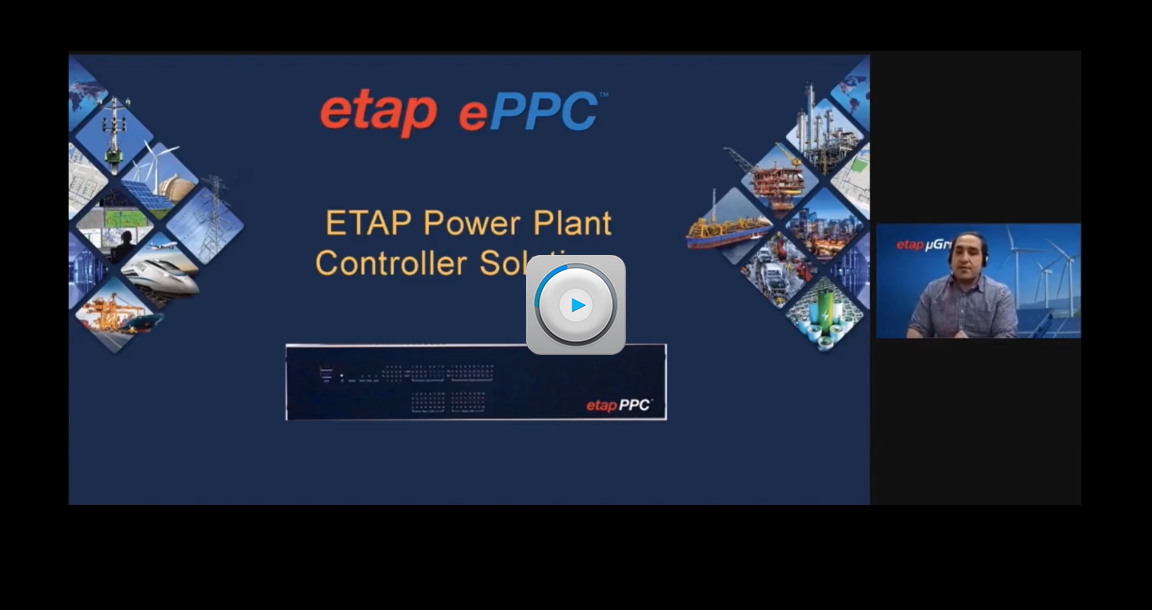 ePPC™ - ETAP电厂控制器和ETAP微电网控制器-演示